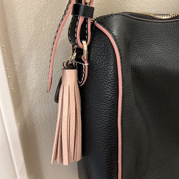 Kate Spade black leather shoulder bag - Picture 5 of 7